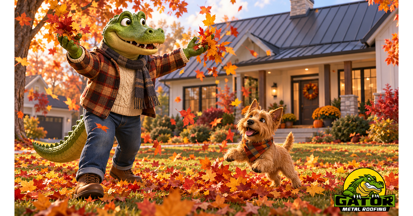 Fall Savings with Metal Roofing and Window Replacement from Gator Metal Roofing
