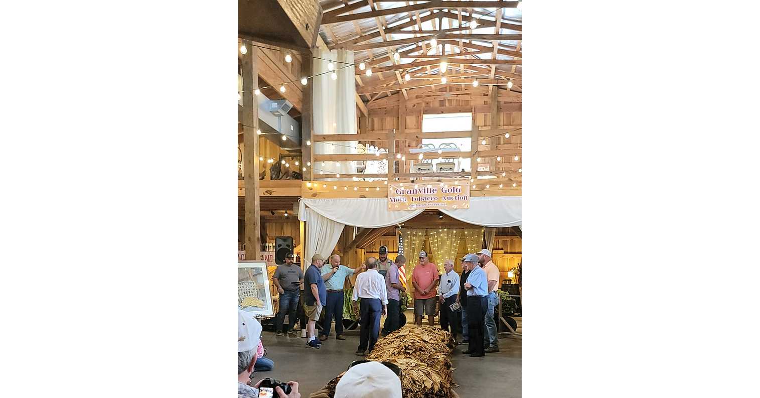 Experience Living Agricultural History at the "Granville Gold: Mock Tobacco Auction" on September 27 in Oxford, North Carolina