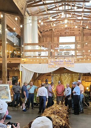 Experience Living Agricultural History at the "Granville Gold: Mock Tobacco Auction" on September 27 in Oxford, North Carolina