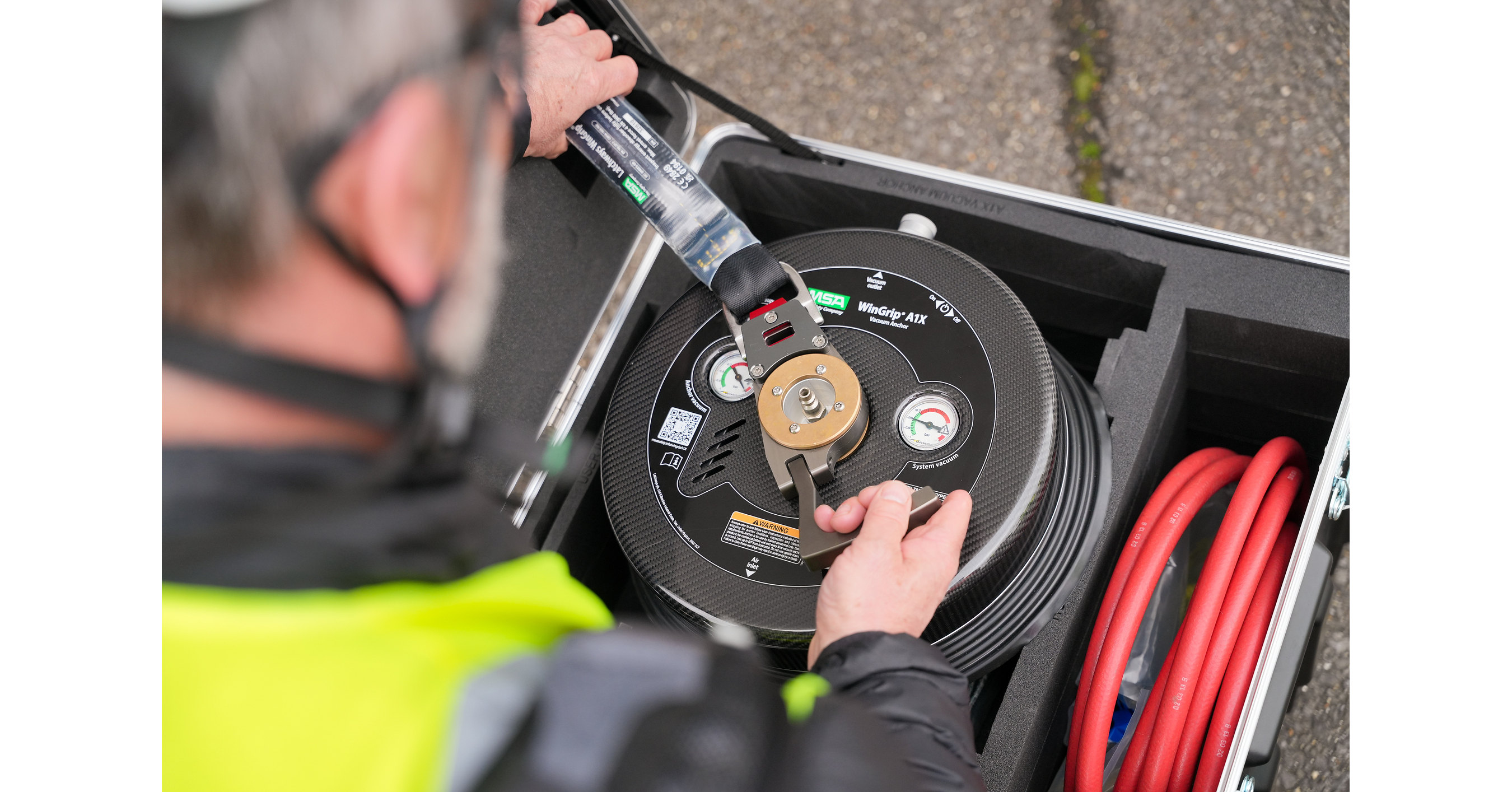 MSA Safety launches A1X: The next generation WinGrip Vacuum Anchor for aircraft maintenance