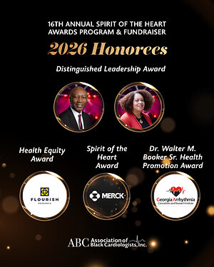 Association of Black Cardiologists Names 2026 Spirit of the Heart Honorees