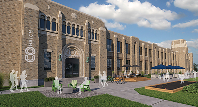 COhatch, City of Kettering, the Schiewetz Foundation and Kettering City Schools Come Together to Save and Restore the Historic D.L. Barnes Building