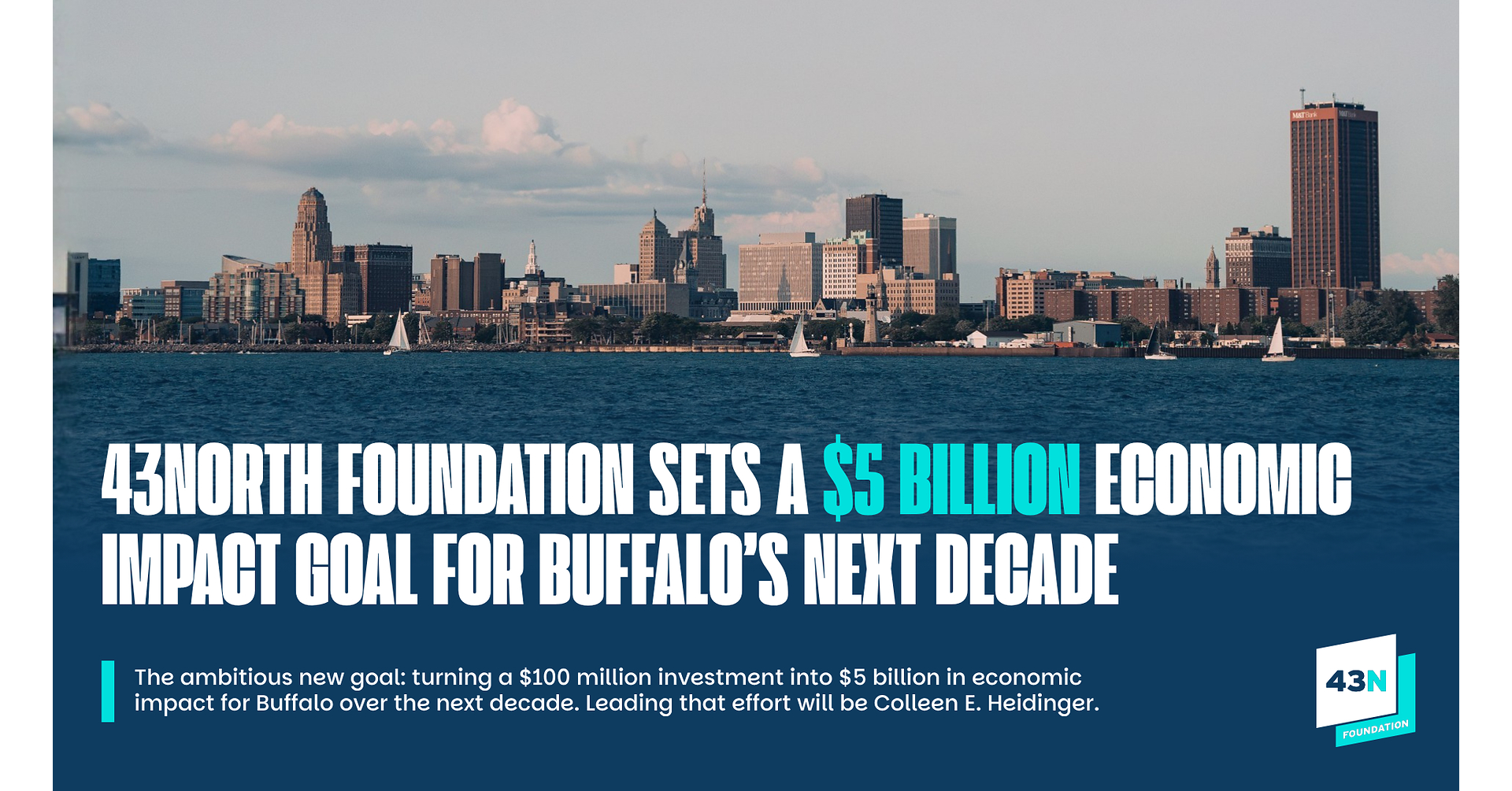 43North Foundation Sets $5 Billion Economic Impact Goal for Buffalo's Next Decade