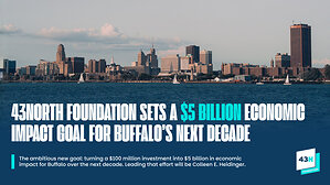 43North Foundation Sets $5 Billion Economic Impact Goal for Buffalo's Next Decade