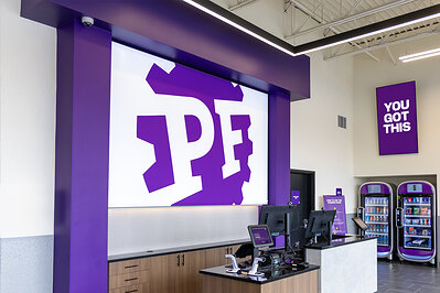 Planet Fitness Lobby