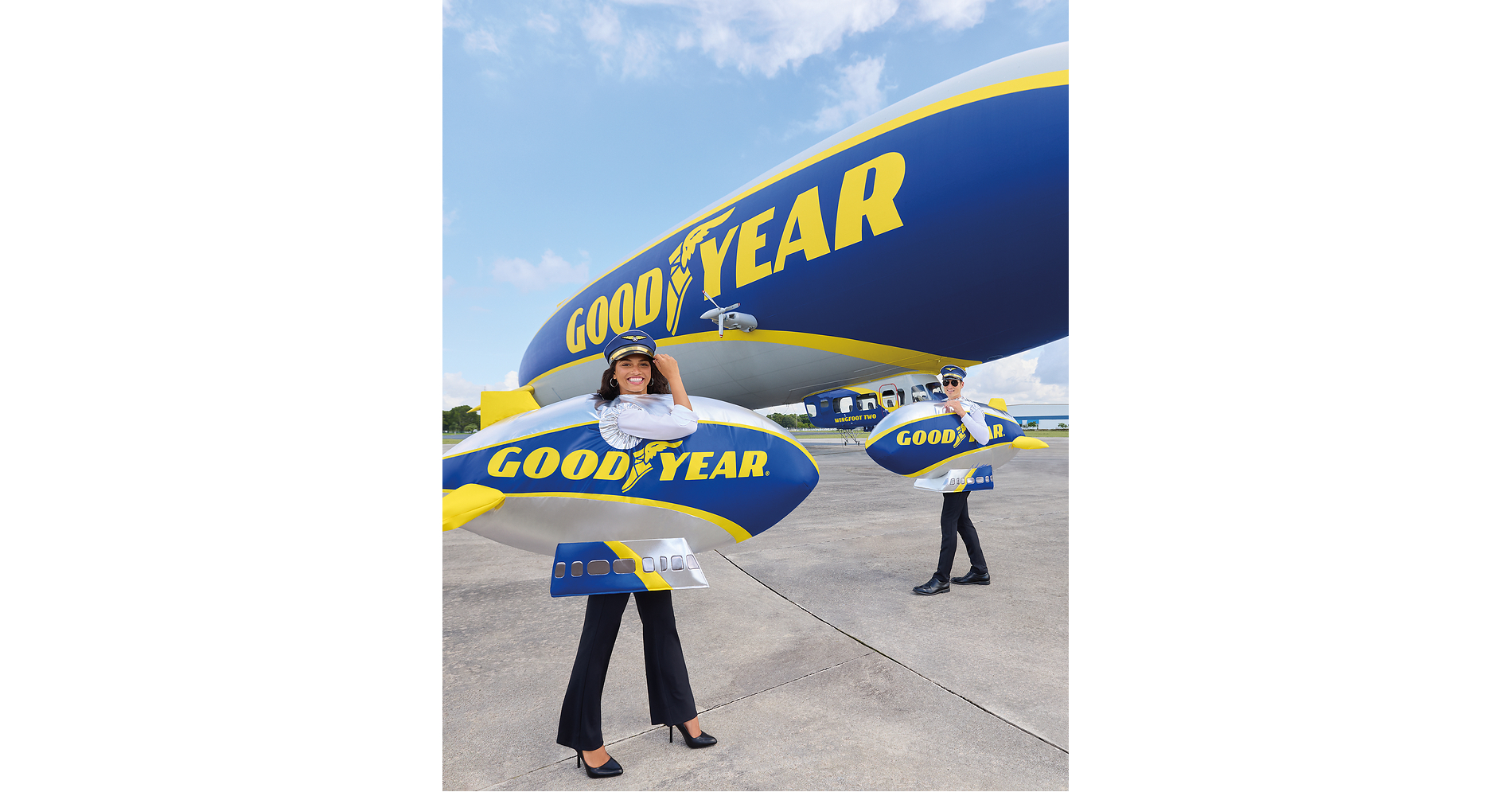SPIRIT AND GOODYEAR LAUNCH THE FIRST-EVER INFLATABLE BLIMP COSTUME INTO THE HALLOWEEN STRATOSPHERE