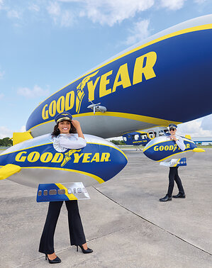 SPIRIT AND GOODYEAR LAUNCH THE FIRST-EVER INFLATABLE BLIMP COSTUME INTO THE HALLOWEEN STRATOSPHERE