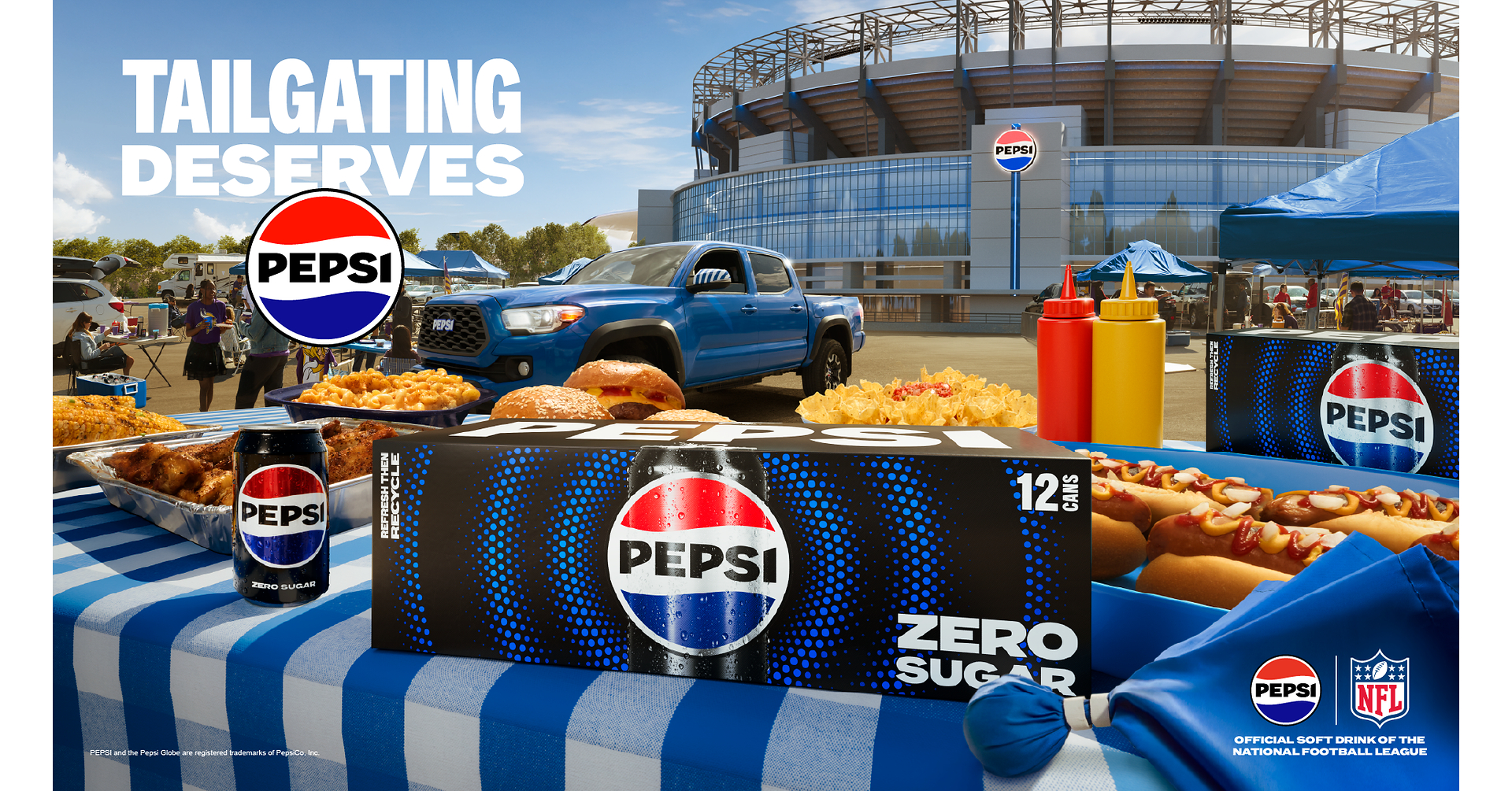 PEPSI® KICKS OFF ITS 26TH NFL SEASON WITH JEROME BETTIS AND JUSTIN JEFFERSON, REMINDING FANS THAT TAILGATING DESERVES PEPSI