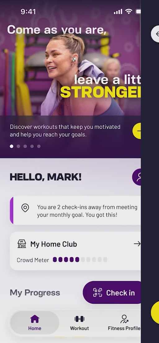Planet Fitness App