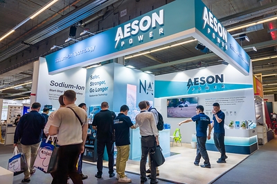 Aeson Power lanza soluciones de baterías de iones de sodio en Automechanika Frankfurt