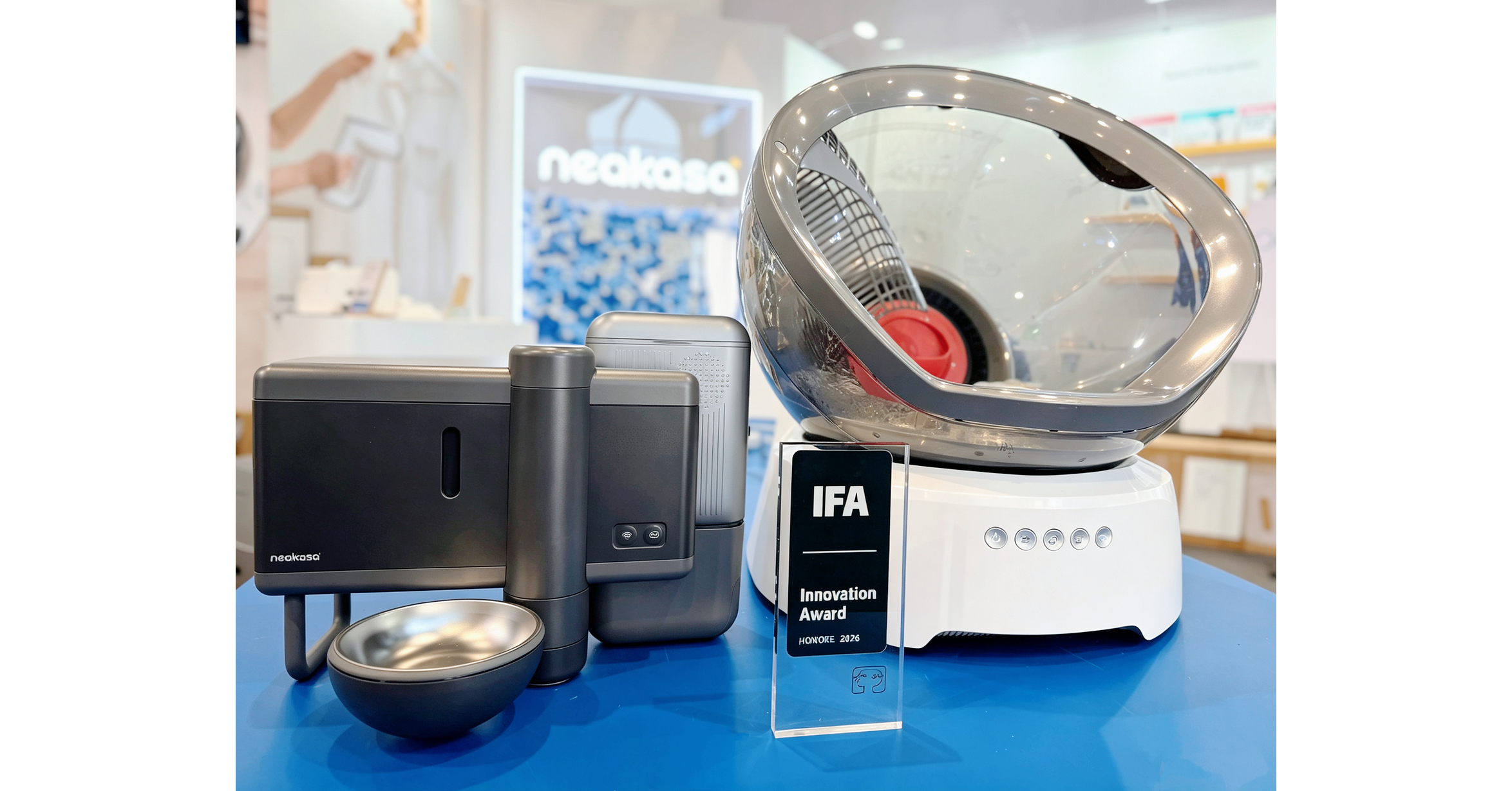 Neakasa Riko Honored with the IFA 2026 Innovation Award at IFA Berlin Neakasa Riko Honored with the IFA 2026 Innovation Award at IFA Berlin