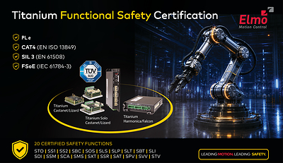 Elmo Titanium Functional Safety Certification