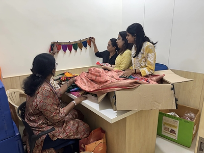 Children’s Academy students take on India’s 7.7-million-tonne textile waste challenge