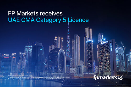 Global Multi-Asset Broker FP Markets Secures UAE CMA Category 5 Licence Global Multi-Asset Broker FP Markets Secures UAE CMA Category 5 Licence