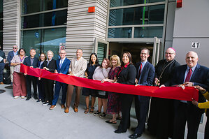 Lieutenant Governor Kim Driscoll, Archbishop Richard G. Henning and Mayor Michelle Wu Join St. Francis House and the Planning Office for Urban Affairs to Celebrate Completion of 19-Story Residential Tower with 126 Mixed-Income Rental Units on LaGrange Street in Downtown Boston