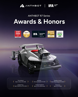 ANTHBOT R7 Series Wins Twelve Honors 
