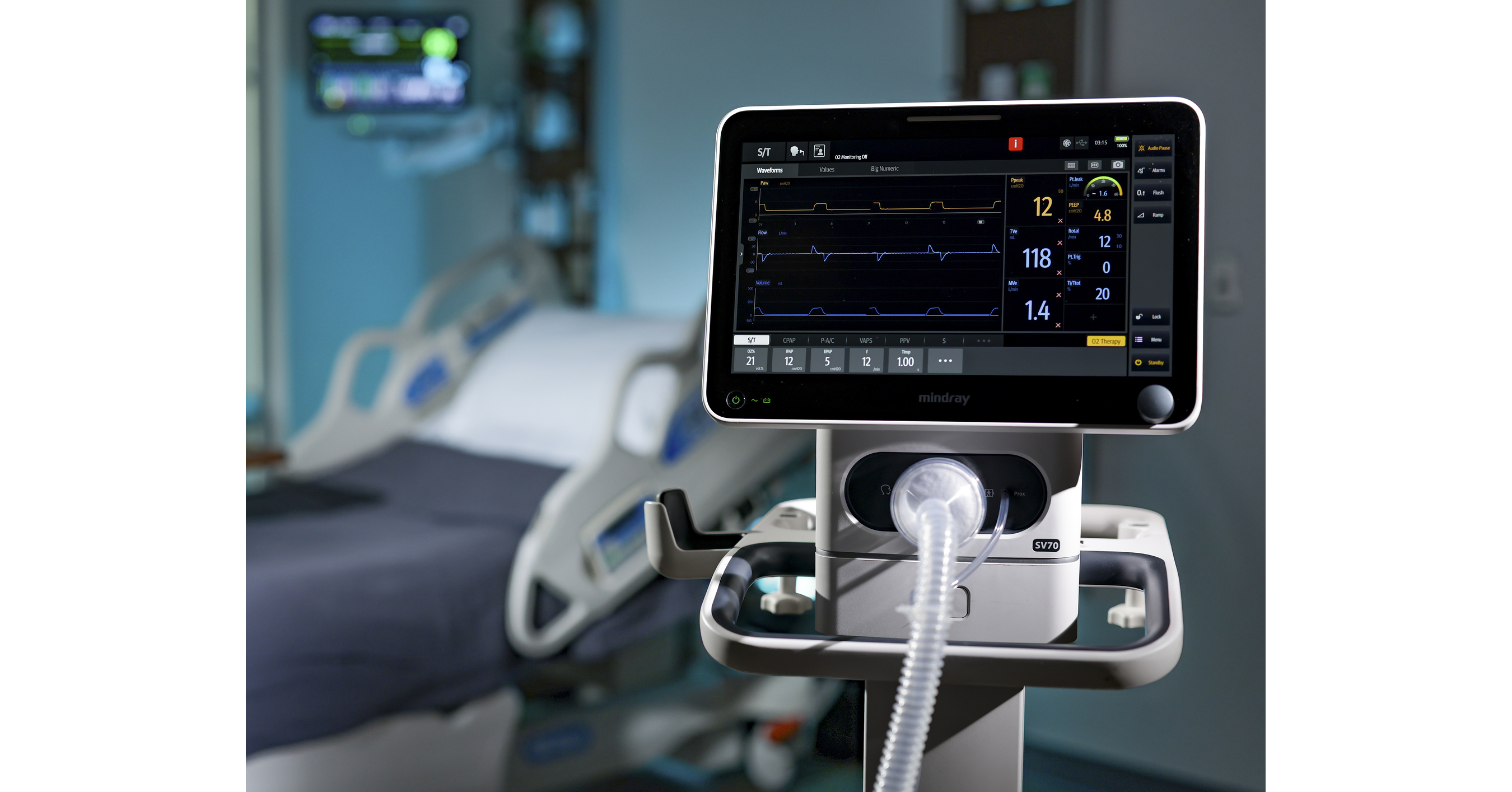 Mindray North America Advances Respiratory Care with the Launch of the SV70 Non-Invasive Ventilator