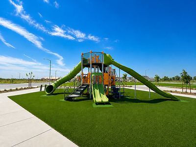 The new park is now open at Lennar's Amberwood community.