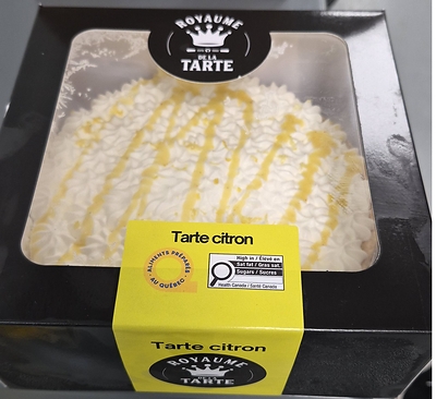 Tarte citron Tarte citron