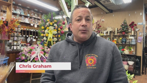 In HelloNation, Local Florist Expert Chris Graham Explains Same-Day Flower Delivery in Westchester County