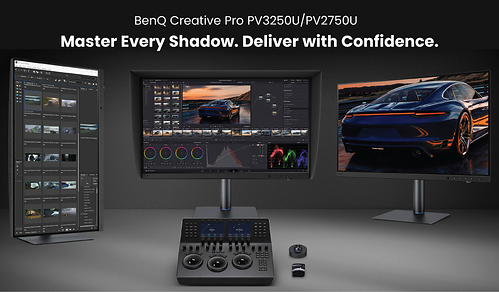 BenQ Creative Pro PV3250U and PV2750U