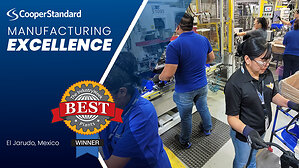 Manufacturing Excellence Earns Cooper Standard's El Jarudo Facility IndustryWeek's Best Plants Honor