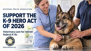 The National Police Association Endorses the K-9 Hero Act of 2026