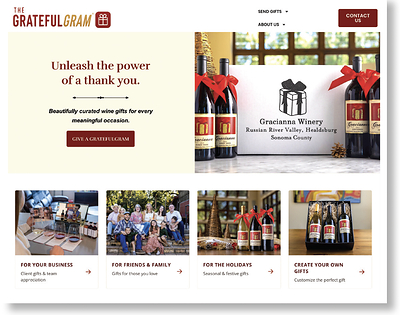 Gracianna Winery Launches The GratefulGram, a New Gifting Experience Built to Unleash The Power of a Thank You