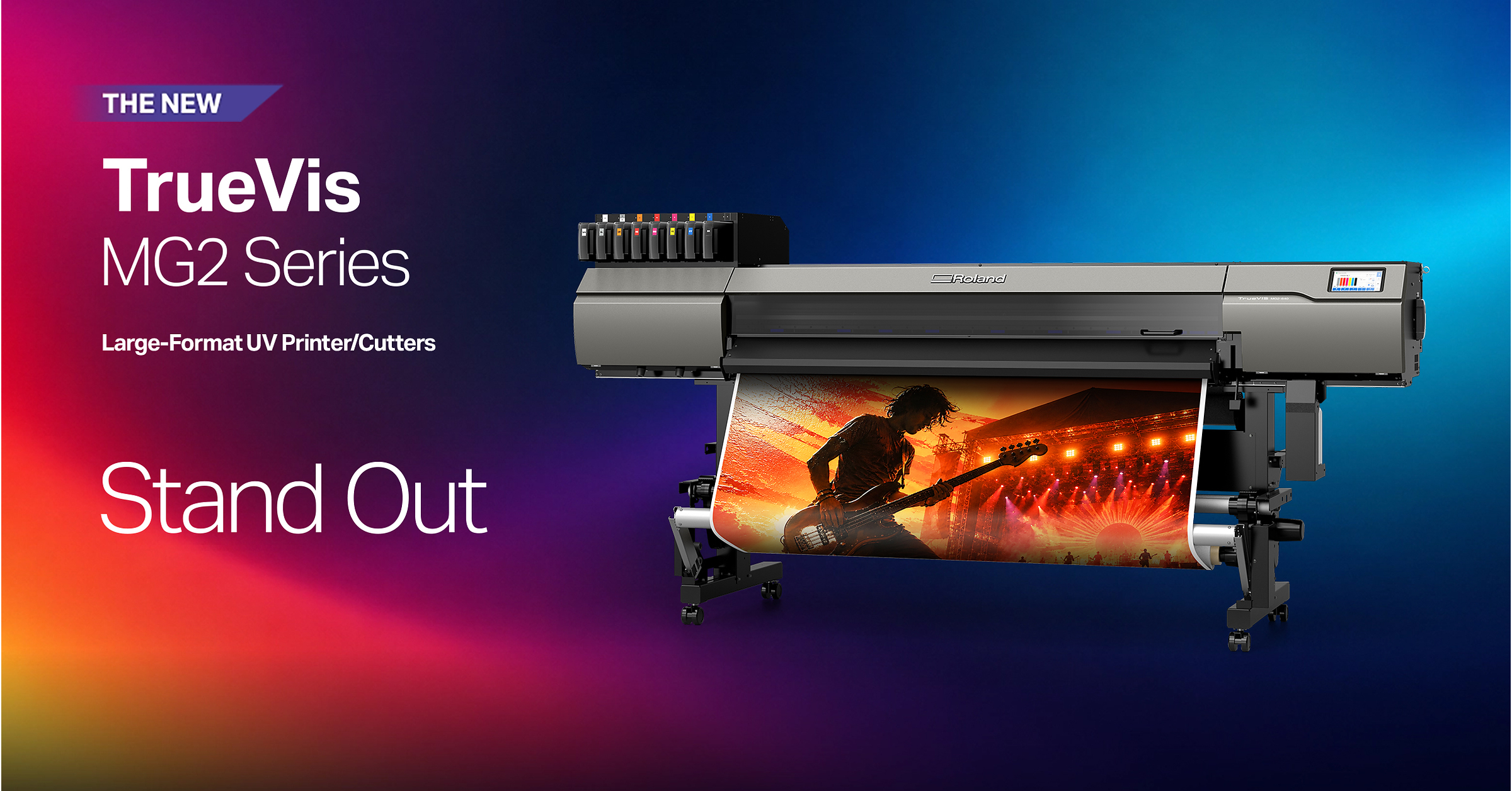 Roland DG Launches the TrueVis MG2 Series, Helping Print Businesses Unlock Higher-Value UV Applications with Greater Productivity and Profitability