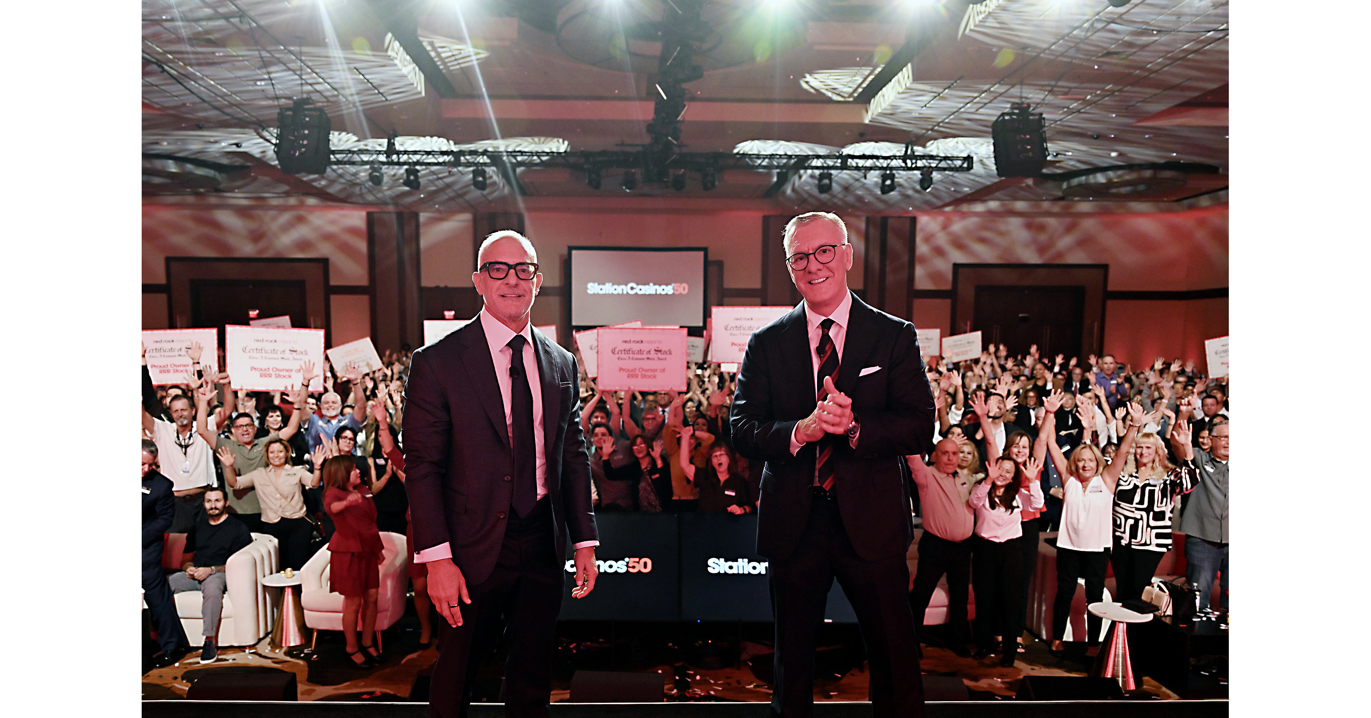 STATION CASINOS AWARDS TEAM MEMBERS MORE THAN $70 MILLION IN RED ROCK RESORTS STOCK AS PART OF 50TH ANNIVERSARY CELEBRATION