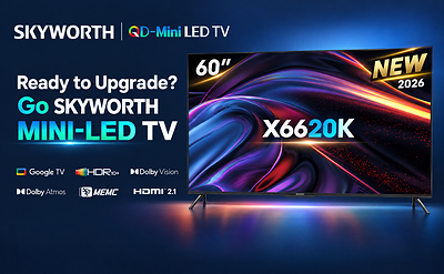 See Better, Go Bigger! SKYWORTH Unveils South Africa's First 60" MINI-LED TV