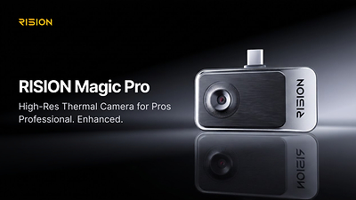 RISION Magic Pro Now Available for Pre-Order: Professional-Grade USB-C Thermal Imaging in Your Pocket