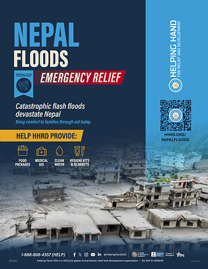 HHRD Launches $250,000 Emergency Appeal to Support Families Affected by Devastating Nepal Floods