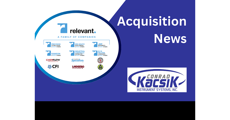 Relevant Solutions Announces Acquisition of Conrad Kacsik Instrument Systems