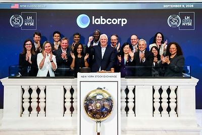 LabCorp at the NYSE on September 9