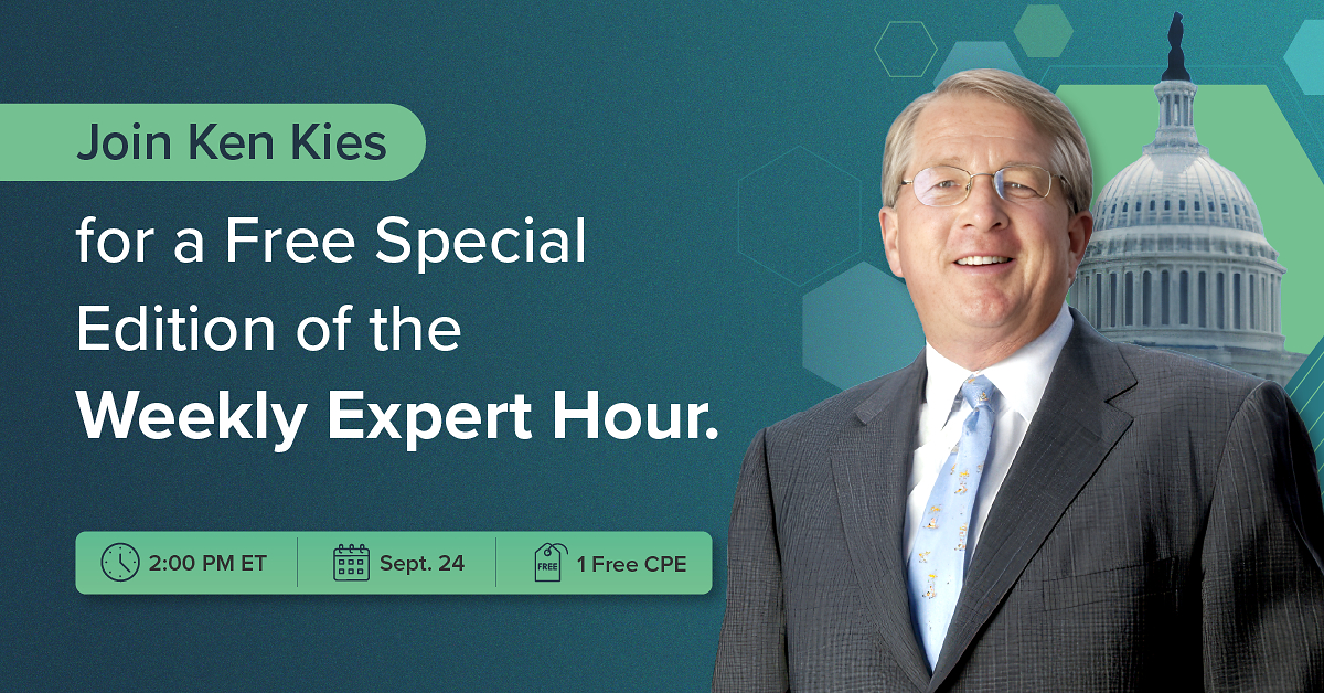 Former U.S. Treasury Assistant Secretary for Tax Policy Ken Kies Returns to Surgent CPE Faculty, Joins Weekly Expert Hour and Launches New Monthly Program