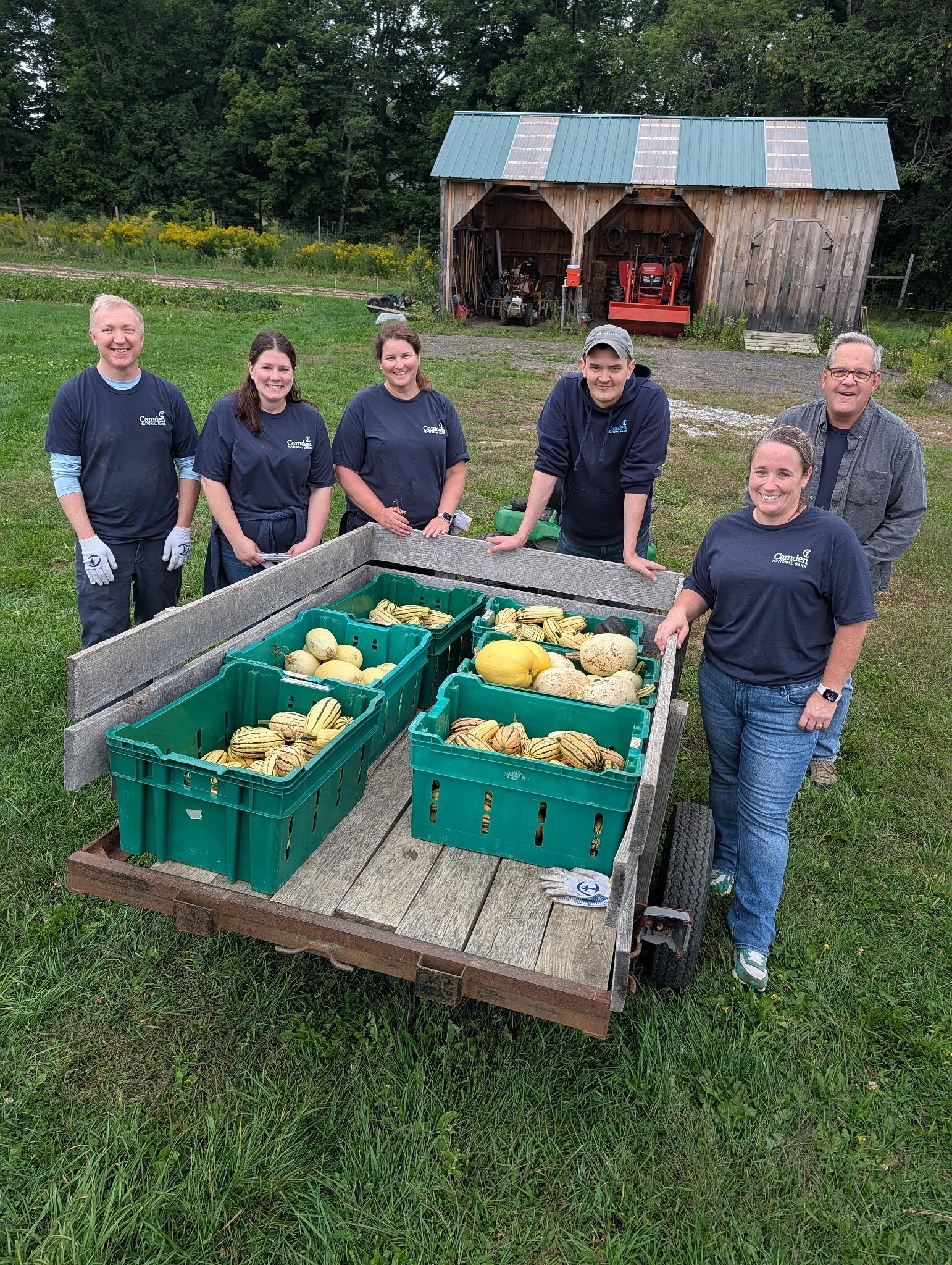 Camden National Bank Employees Volunteer at 62 Nonprofits in a Single Afternoon