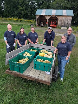 Camden National Bank Employees Volunteer at 62 Nonprofits in a Single Afternoon