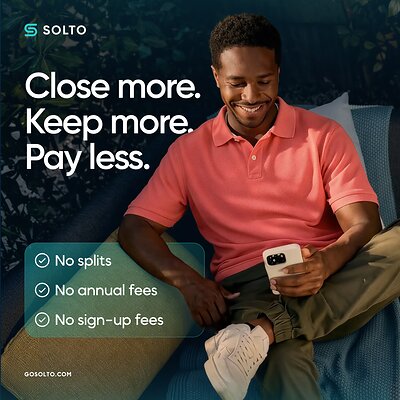 Close more, keep more and pay less.