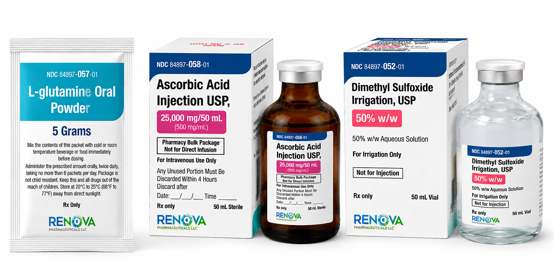 Renova Pharmaceuticals Announces First Three U.S. Generic Product Launches, Marking a Major Company Milestone