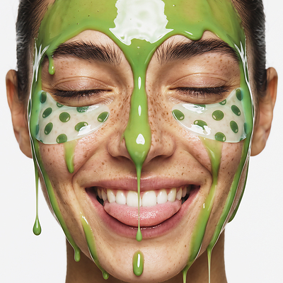 F96 Olive Glow Eye Patches | Waterless hydrogel eye patches that combine olive fruit juice, naturally rich in antioxidants, with sodium hyaluronate for lasting hydration — leaving the delicate eye area feeling smoother, softer, and revitalized.