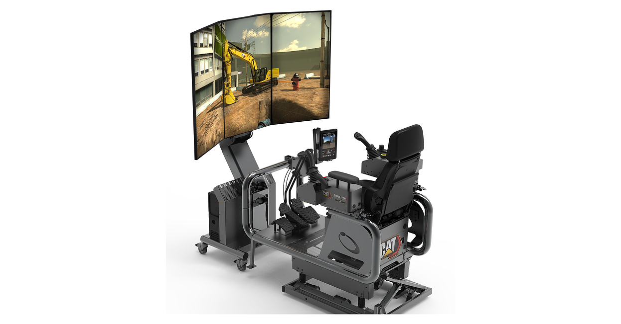 New Cat® Simulators Next Gen Excavator Utilities Package Teaches Operators to Use an Excavator for Utility Servicing