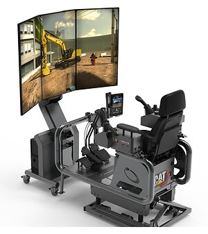 New Cat® Simulators Next Gen Excavator Utilities Package Teaches Operators to Use an Excavator for Utility Servicing