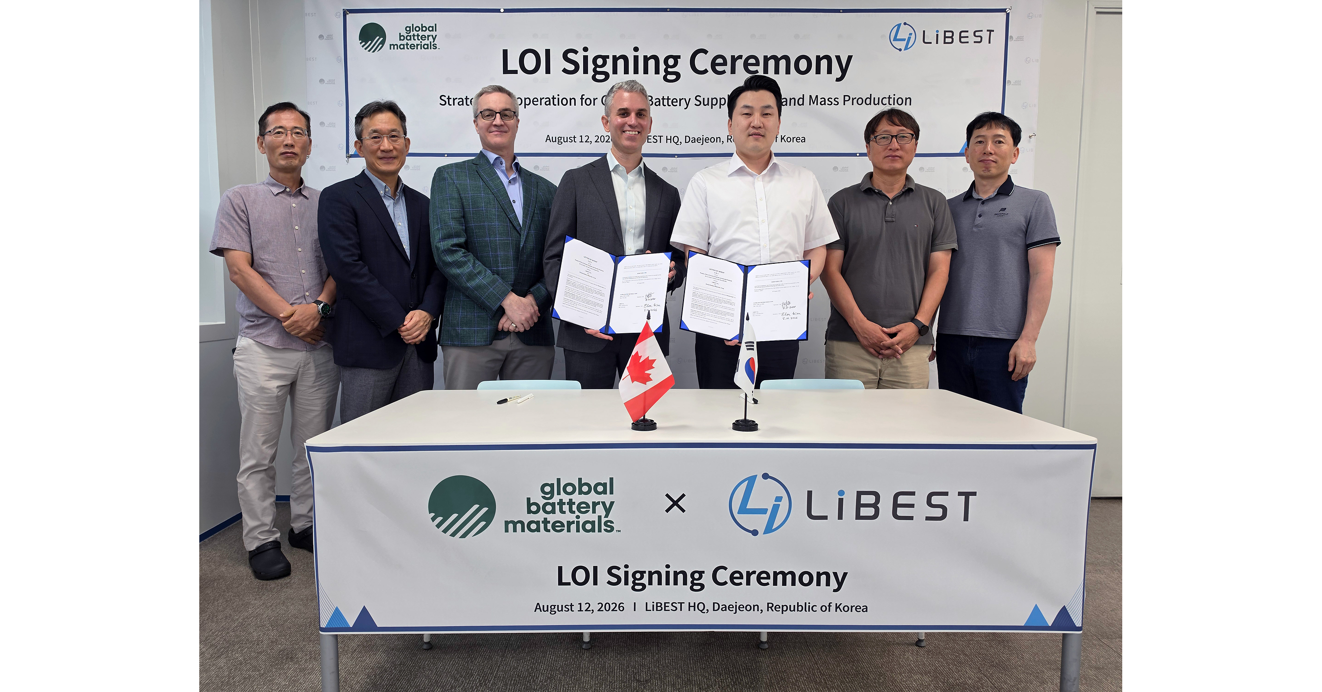 Global Battery Materials Signs LOI with LiBEST to Advance Ex-China Graphite and Anode Material Supply