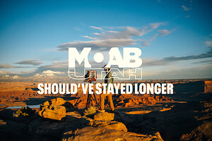 Moab Office of Tourism Launches New Brand and "Should've Stayed Longer" Campaign