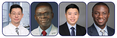 Left to right: Drs. Jiang, Leger, Liu, and Yamoah. Learn more at NCCN.org/orp.