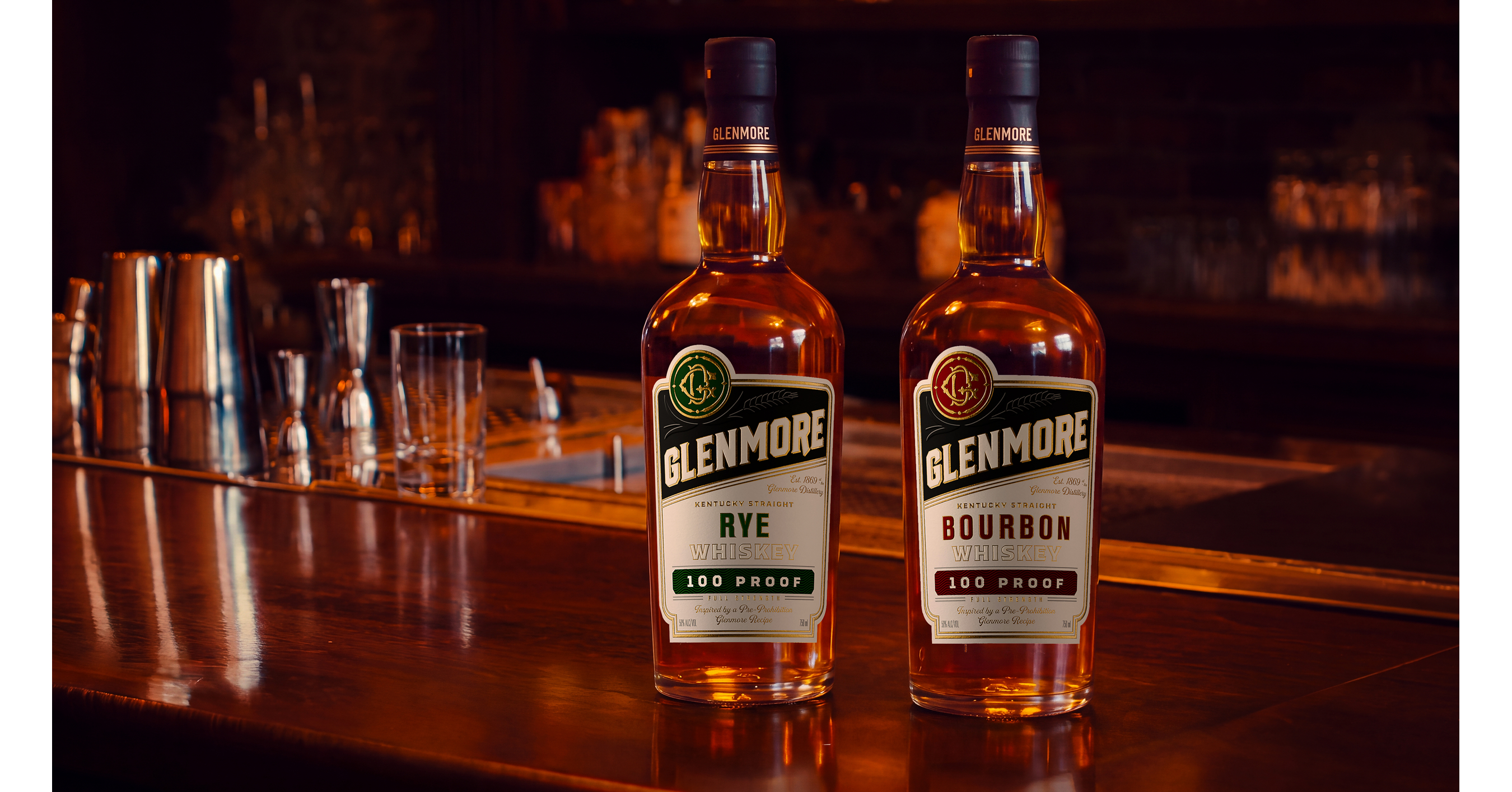 SAZERAC REVIVES HISTORIC GLENMORE NAME WITH THE LAUNCH OF TWO NEW KENTUCKY WHISKEYS