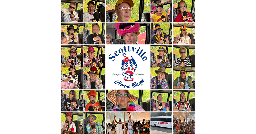 Lick the Plate Radio Celebrates 15 years and 2,000 Shows with the Scottville Clown Band