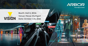 ARBOR Technology to Showcase Edge AI Vision Innovations at VISION 2026