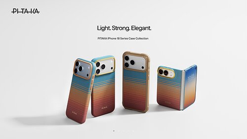 PITAKA iPhone 18 Series Cases Collection This image opens in the lightbox